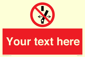 Custom prohibition Do not alter the state of the switch